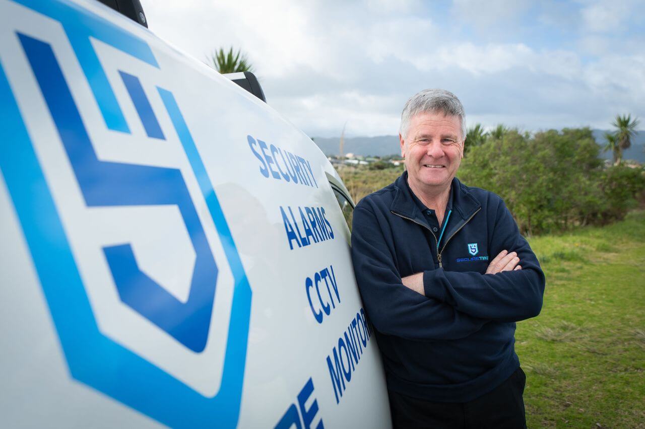 Cliff with Secure Time Vehicle in Kapiti
