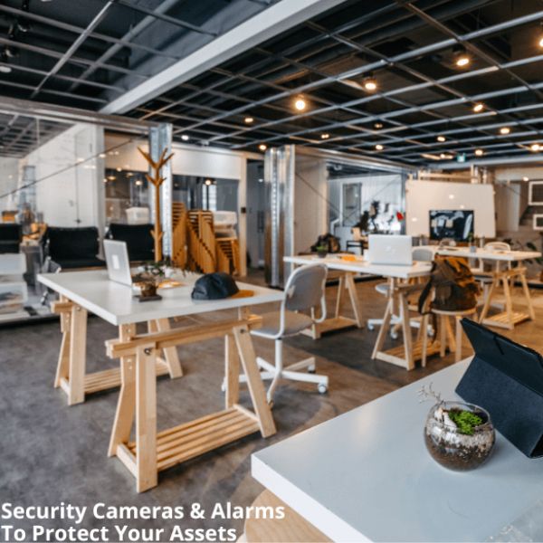 Security Camera or CCTV system in an office